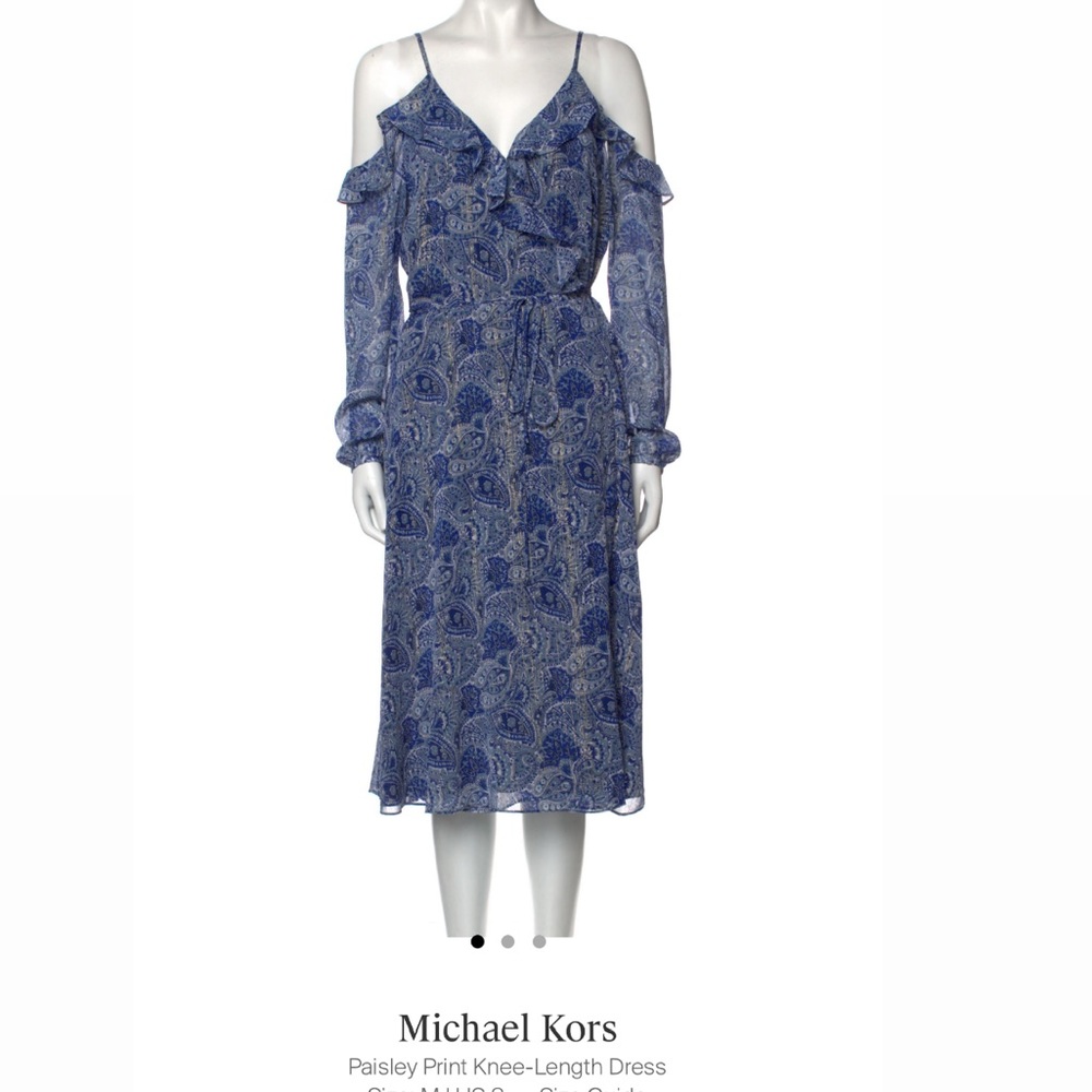 Michael Kors Dress Size Small - Worn once in San Francisco 🌉 perfect condition.